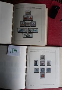 DDR xx samling i 2 bulende klempermer 1967-90. Meget fyldig etter arkene