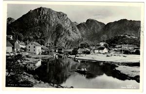 HIDRA pr FLEKKEFJORD (24/104 Mittet) sendt til Danmark 1949