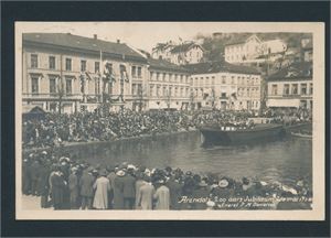 ARENDAL-200 AARS JUBILÆUM (PMD) Pent, postsendt 1923