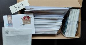 LIECHTENSTEIN-FDC Eske 2010-2019. Dette må ha kostet mye å kjøpe inn. Vekt 1,7 kilo