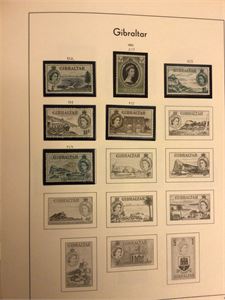 Gibraltar Leuchtturm SF album til 2002.  Noen merker st/*'