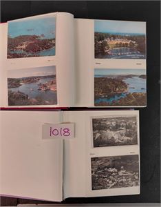 GRIMSTAD 2 fotoalbum med 24 småformat og 129 store. mye Dømmesmoen, Ibsenhuset og kirker. Ser veldig bra ut