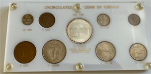 Myntsett 1964 Coins of Norway. Kv.0