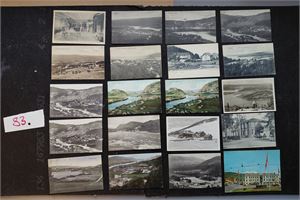 BUSKERUD 19 små og 1 storformat inkl et par dubletter