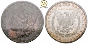 Morgan dollar 1881 S. Kv.0