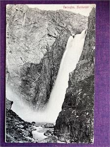HORDALAND Vøringsfoss - Mittet - brukt 1908