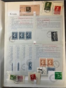 Plansje med stempler på klipp fra Kvam