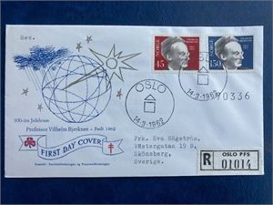 NK 506-07 Bjerknes FDC