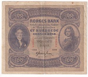 100 kroner 1944 C