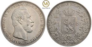 Speciedaler 1868 Carl XV. Kv.1+