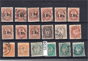 Diverse posthorn 20 og 21mm