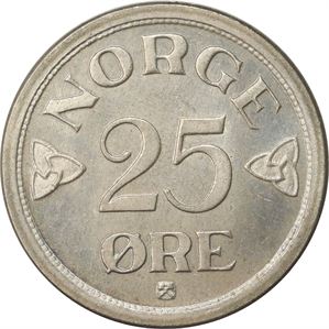 25 Øre 1955 PRAKT