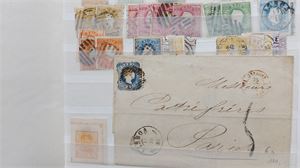 PORTUGAL samling bara äldre inklusive dubbletter i tjock insticksbok