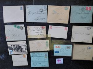 FINLAND Liten lot brev, helsaker, postanvisning, feltpost +. Det meste gammelt, studér foto