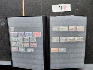 KOLONIER Tykk innstikksbok med en del merker mange områder