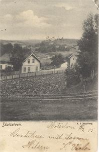 Skotselven (Røgeberg)  St. Skotselven 1905.  Udelt bakside