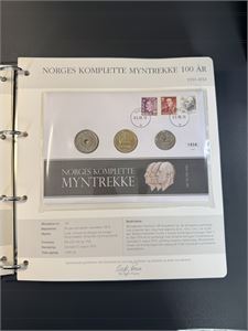 Norges komplette myntrekke 100 år