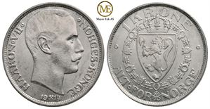 1 krone 1914 Haakon VII. Kv.0