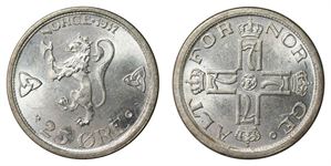 25 Øre 1917 Kv 0 *