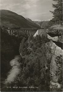 Raumabanen Kylling bro, tog (MR) A6 s/h (Oppi 1050) ubrukt