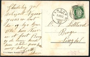 Agder og noe Telemark. En liten samling med brev og enkeltmerke i ringperm. Også noen privatmerker fra Froland.