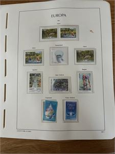 Samling Europamerker 2001-2007