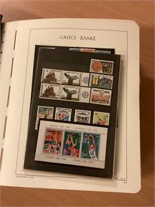Hellas Leuchttrum SF album Hellas 1922 til 2000.   Bra besatt **/stemplet