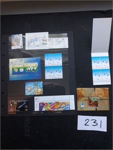 BOSNIA HERZEGOVINA xx nyere merker inkl 3 miniark og et komplett hefte