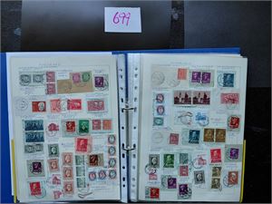 STEMPLER - HORDALAND 1 ringperm fra samme samling som objekt 2105. 20 sider med gammelt og nytt