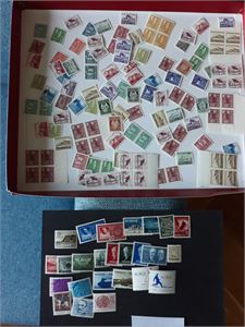 POSTFRISKT xx mindre restelot 30- 80-tallet. Ingen papirtyper sjekket