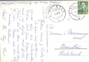Hjelpestempel.  Videsæter (SF) 13-VII-1959 (HJ.)