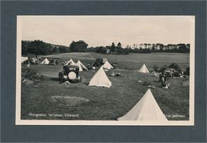 THINGSAKER LEIRPLASS, LILLESAND (Joh. Arnt Johnsen), ubrukt og strøkent