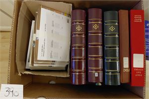 SVEITS-FDC Enorm samling 1977-2021 i 5 bind + de siste årgangene løse. Vi våger ikke tenke på hva dette har kostet. Vekt 11,3 kilo