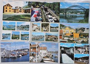 Telemark - 19 stk. Mest Kragerø, Skien og Telemarkskanalen