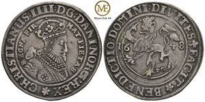 Speciedaler 1648 Christian IV. NMD.49. Kv.1+
