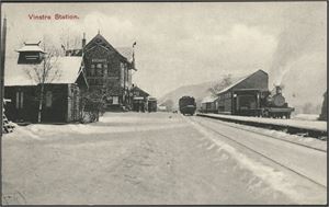 Vinstra Station. Brukt i 1910. K-1