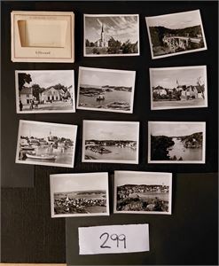 FOTOMAPPE LILLESAND (Normann). Original med 10 bilder