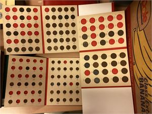 Norge 3 bind med Norske mynter 1ø, 2ø og 5ø  Fra 1880 og fremover