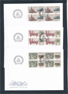 FDC - 4-BLOKKER Nk 1548-50, 2004 Osebergutgraingen (Sk 180)