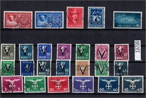 1939-44 o. Diverse merker, flere bedre med garantistempler