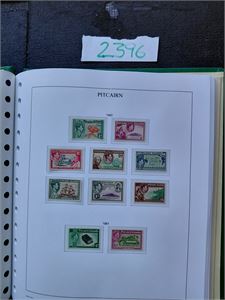 PITCAIRN ISLANDS xx egenmontert samling til 1999. Her mangler ikke veldig mye