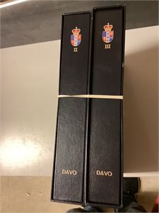 New Zealand 1957 - 2000 samling ** / stemplet.  Godt besatt  i 2 flotte DAVO album