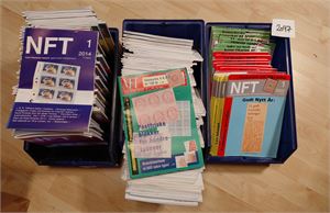 FILATELIBLADER NFT 2001-24. Et par eksemplarer mangler. GI BUD!