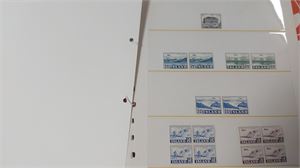 ISLAND parti diverse postfriska märken och serier i enheter, 1930-50-tal. (F c:a 7 000:-)