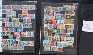 PORTUGAL o diverse merker på 2 plansjesider fram til 60-tallet. Ikke bruksmerker