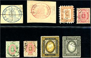 Finland. A collection to 1928 on albumpages. Well filled.