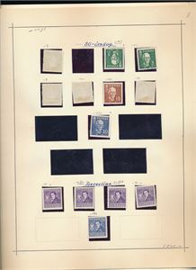 SVERIGE xx/x/o Samling 1940-86 i LT album med lommer + noen eldre egenmontert. Fyldig fra 1940