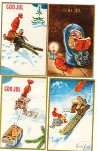 Postkort. Lot Aukrust.