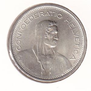 Sveits 5 Francs 1967
