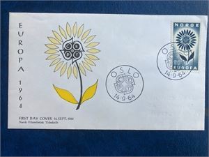 NK 557 Europa 1964 FDC